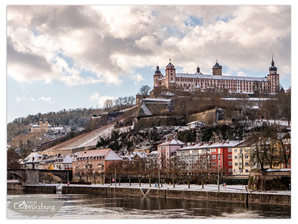 Das ist Würzburg - Schnee Festung Käppele 2026
